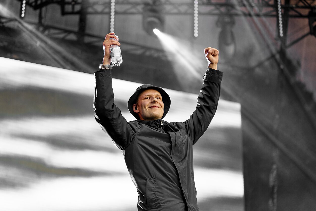 Junior A koncerto akimirka