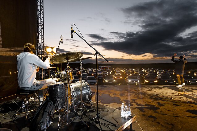 Junior A koncerto akimirka