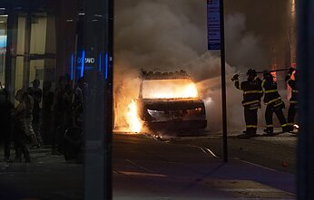 JAV tęsiasi protestai prieš policiją dėl George'o Floyd‘o mirties