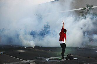 JAV tęsiasi protestai prieš policiją dėl George`o Floydo mirties