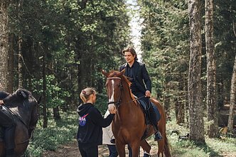 Jono Nainio ir Justino Jaručio klipo filmavimo akimirka