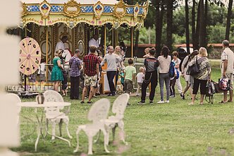 Pakruojo dvare vyksta gėlių festivalis