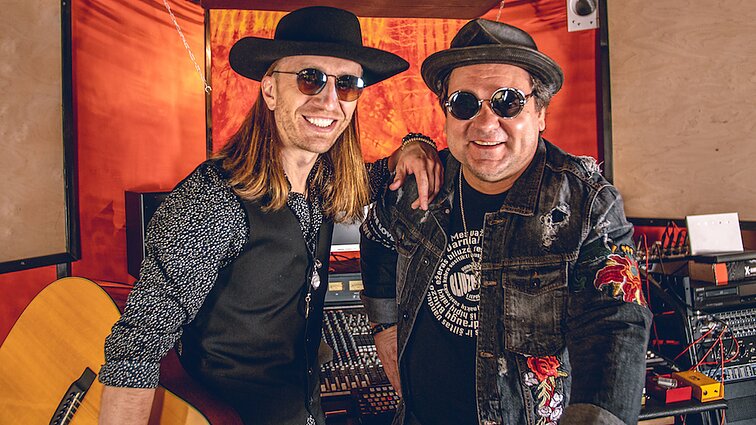 Robertas Semeniukas ir Aleksandras Belkinas