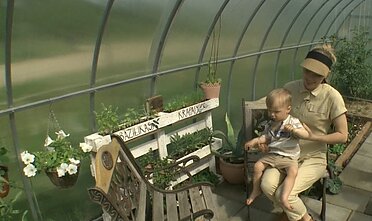 Tinklaraštininkės šiltnamyje – ir daržovės, ir ramybės oazė