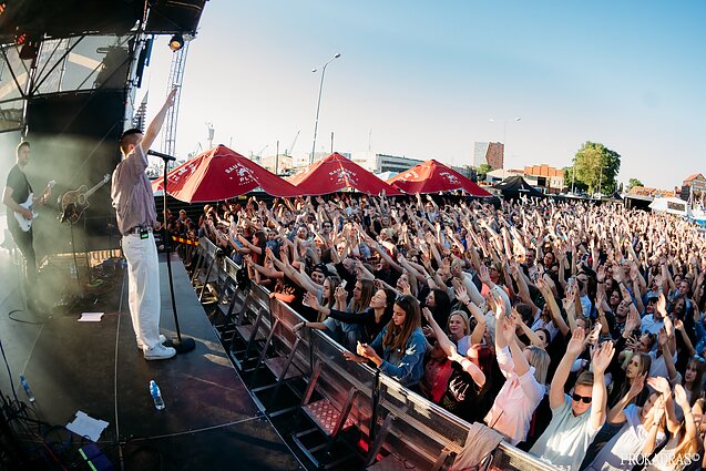 Donato Montvydo koncerto akimirka