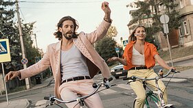 Justinas Jarutis ir Jessica Shy