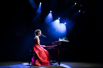 Ievos Narkutės koncerto akimirka