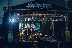 Festivalio „Kaunas Jazz“ akimirka