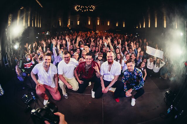 Donato Montvydo koncerto akimirka