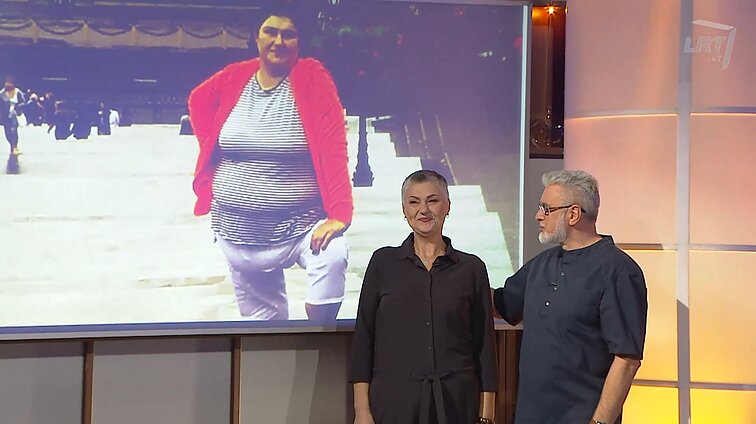 Neįtikėtini pokyčiai: kone pusės savo kūno svorio atsikračiusi Liudmila dabar gyvena be vaistų