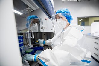 VU Gyvybės mokslų centro laboratorija