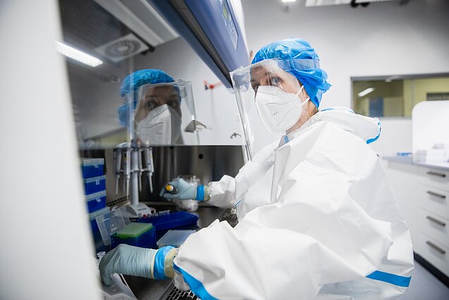 VU Gyvybės mokslų centro laboratorija