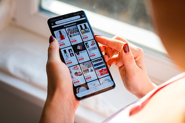 Interneto parduotuvės „AliExpress“ programėlė