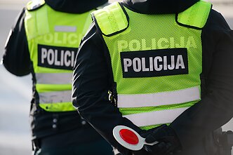 Policijos greičio reidas Vilniaus mieste