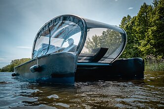 Elektrinis katamaranas „Popa Boat“