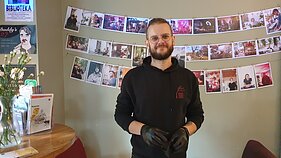 Kaune esančio kultūros baro „Godo“ savininkas Mantas Urbutis