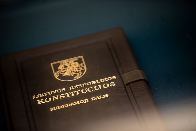 Lietuvos Respublikos Konstitucija