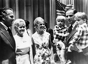 Joe Bidenas su pirmąja žmona Neilia ir sūnumis
