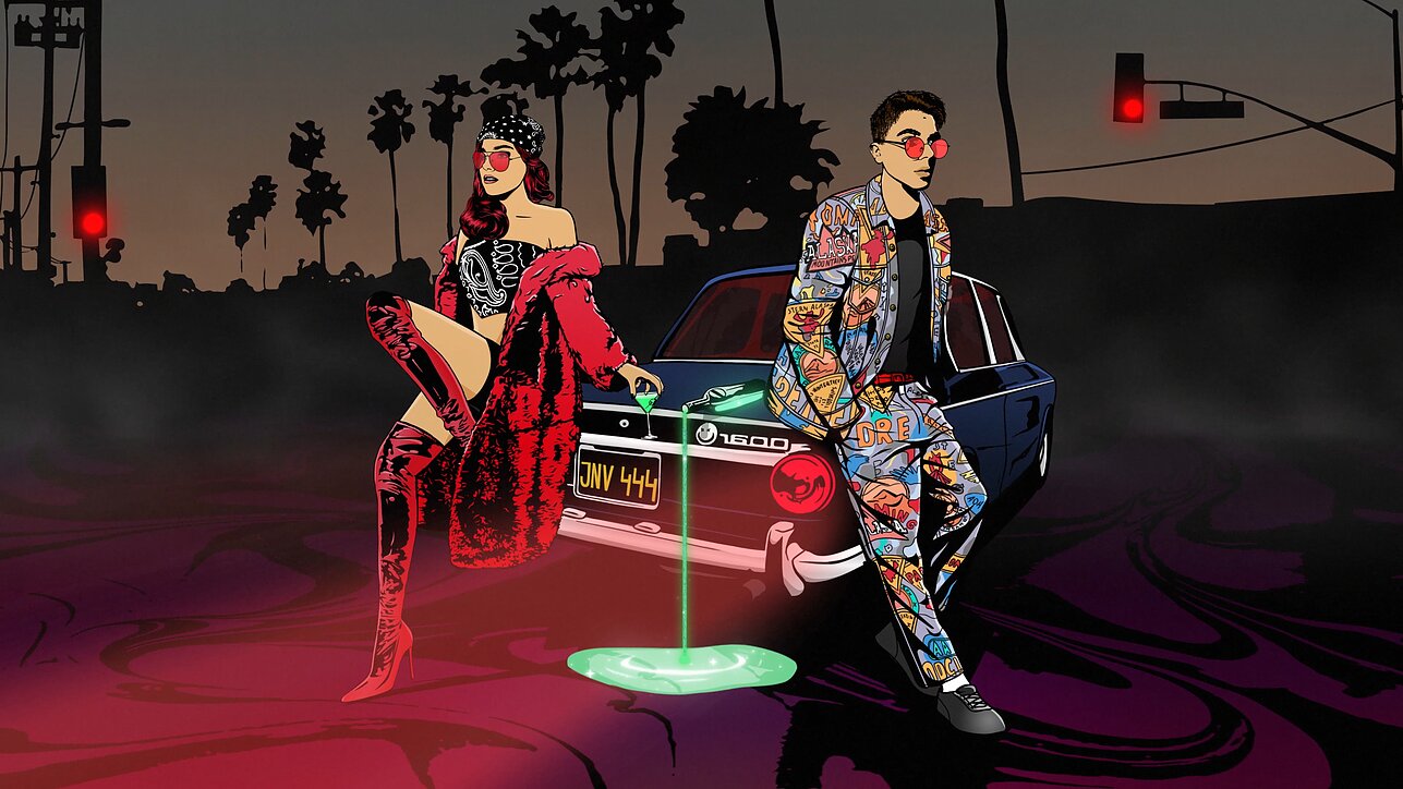 Senjasos dainos iliustracija