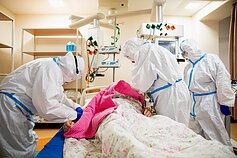 Medikai per karantiną dirba Alytaus Stasio Kudirkos ligoninėje