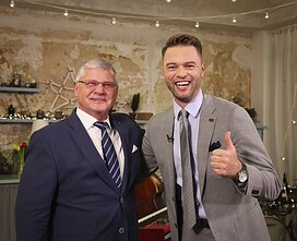 Laidos „Labas rytas, Lietuva“ 30-ies metų jubiliejus. Vytautas Kvietkauskas, Ignas Krupavičius
