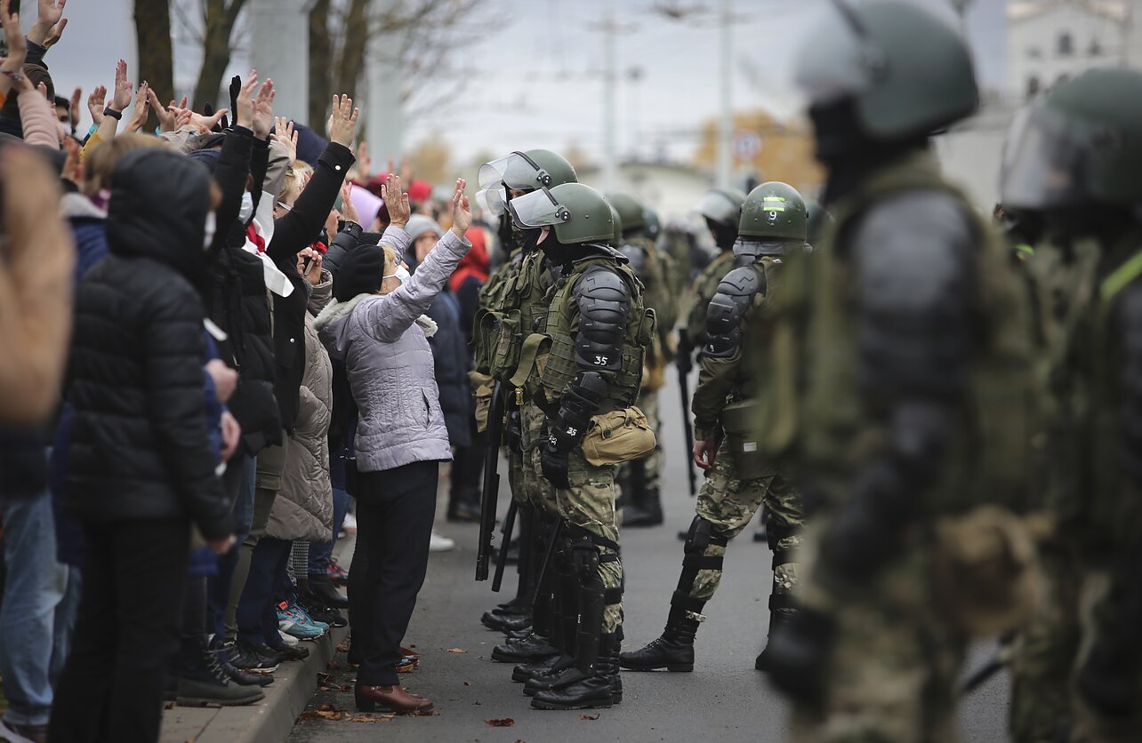 Protestai Baltarusijoje