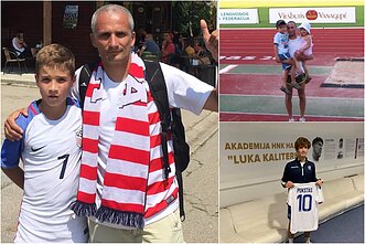 Buvęs Lietuvos olimpietis Mindaugas Pukštas gyvena JAV, o jo sūnus Rokas futbolo aukštumų siekia Kroatijoje