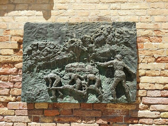 Neemijos Arbit Blato kurtas memorialas per Holokaustą nužudytiems Venecijos žydams Neemijos Arbit Blato kurtas memorialas per Holokaustą nužudytiems Venecijos žydams