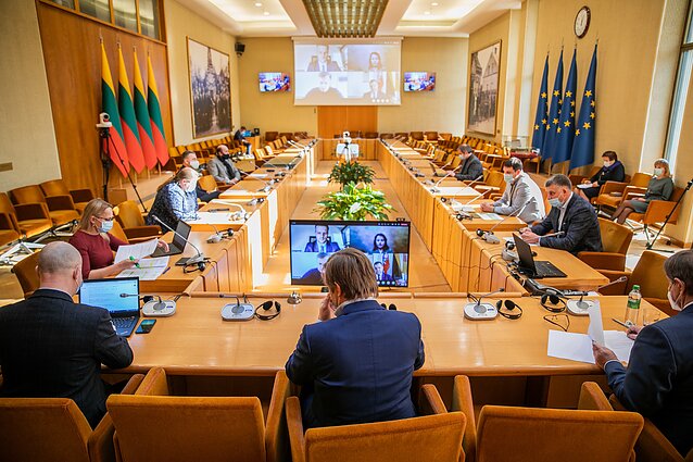 Lietuvos valstiečių ir žaliųjų sąjungos (LVŽS) šešėlinės Vyriausybės posėdis