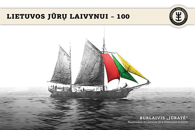  Istoriniai Lietuvos jūrų laivyno kadrai