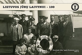  Istoriniai Lietuvos jūrų laivyno kadrai
