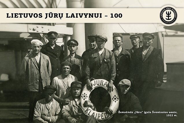  Istoriniai Lietuvos jūrų laivyno kadrai