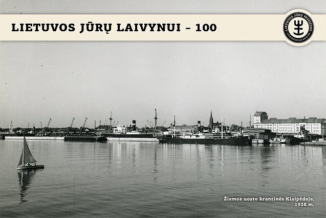  Istoriniai Lietuvos jūrų laivyno kadrai
