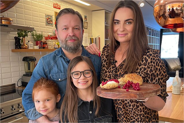 „Beatos virtuvėje“ – angliški pyragėliai pagal Starkų receptą