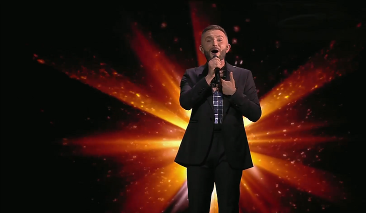 Eurovizija 2021. Pirmasis pusfinalis. Šiaurės Makedonija. Vasil – „Here I Stand“