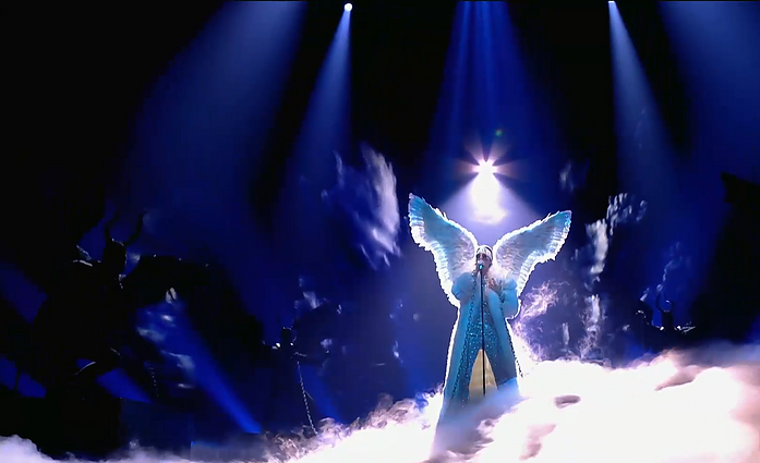 Eurovizija 2021. Pirmasis pusfinalis. Norvegija. TIX – „Fallen Angel“