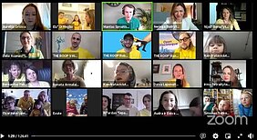 Italijos lietuvių virtualus susitikimas su „The Roop“