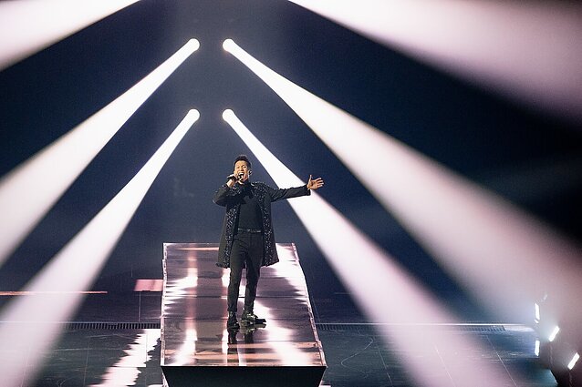 Eurovizija 2021. Antrasis pusfinalis. Austrija. Vincent Bueno – „Amen“