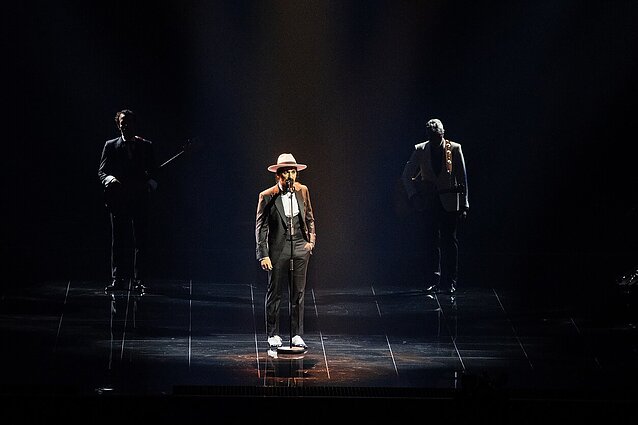 Eurovizija 2021. Antrasis pusfinalis. Portugalija. „The Black Mamba“ – „Love Is On My Side“