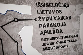 Tolerancijos centro nuolatinė ekspozicija „Išsigelbėjęs Lietuvos žydų vaikas pasakoja apie Šoa“ Tolerancijos centro nuolatinė ekspozicija „Išsigelbėjęs Lietuvos žydų vaikas pasakoja apie Šoa“