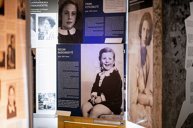 Tolerancijos centro nuolatinė ekspozicija „Išsigelbėjęs Lietuvos žydų vaikas pasakoja apie Šoa“ Tolerancijos centro nuolatinė ekspozicija „Išsigelbėjęs Lietuvos žydų vaikas pasakoja apie Šoa“