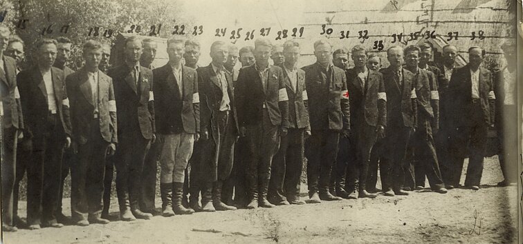 Zarasų 1941 m. Birželio sukilėlių būrio nuotrauka