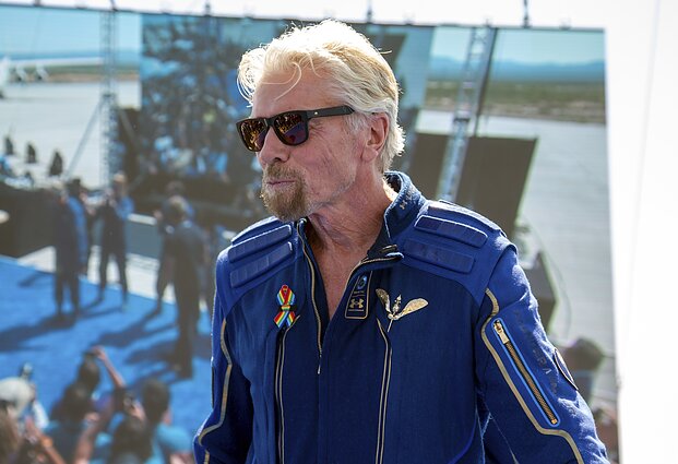 Richardo Bransono skrydis į kosmosą „Virgin Galactic“ lėktuvu
