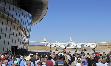 Richardo Bransono skrydis į kosmosą „Virgin Galactic“ lėktuvu