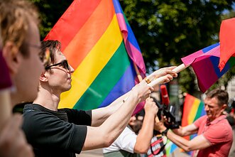 LGBT palaikymo akcija (asociatyvi nuotr.)