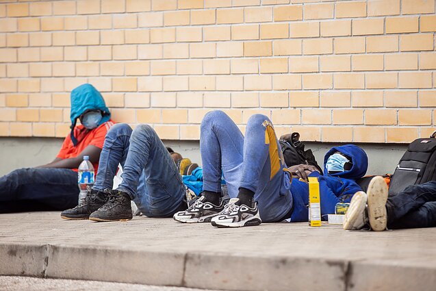 Migrantai Druskininkuose Migrantai Druskininkuose