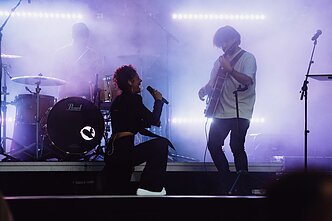 Albumo pristatymo koncerte Dileta Leoną Somovą išmaudė šampane