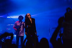 Albumo pristatymo koncerte Dileta Leoną Somovą išmaudė šampane