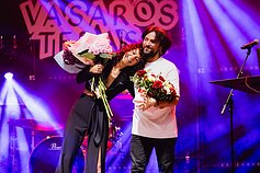 Albumo pristatymo koncerte Dileta Leoną Somovą išmaudė šampane