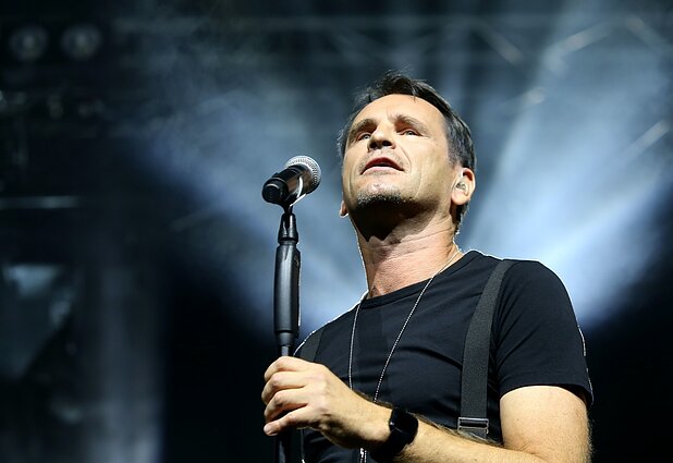 M. Mikutavičiaus koncerto akimirka